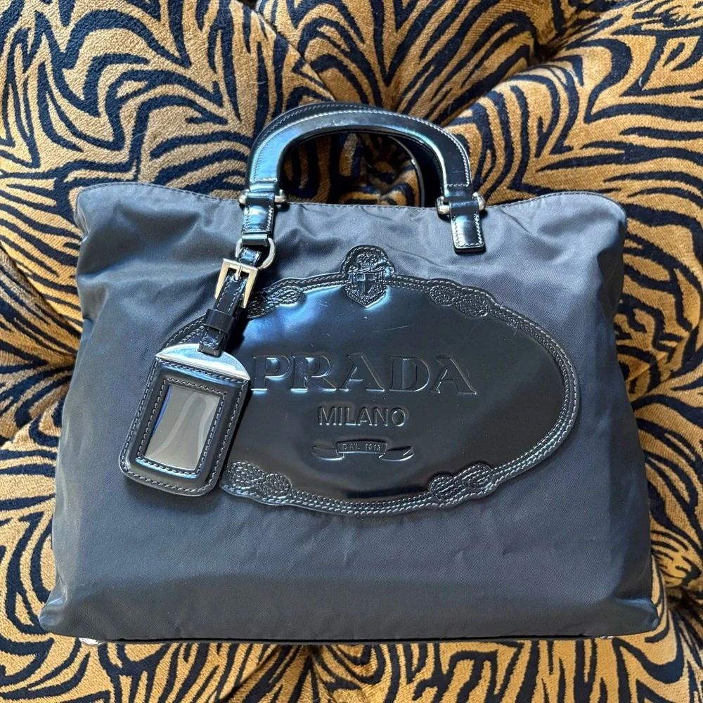 Vintage Prada Canapa Nylon Tote